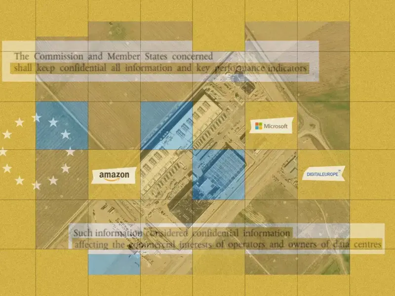 Come Big Tech ha reso segreti i dati ambientali sui data center a livello europeo