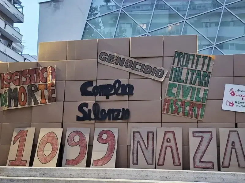 Manifestazioni per la Palestina in Abruzzo