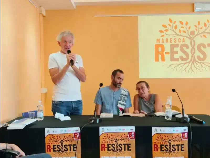La tragedia di Gaza a Maresca R-esiste