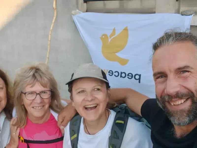 La Peacewalk to Jerusalem entra in Svizzera