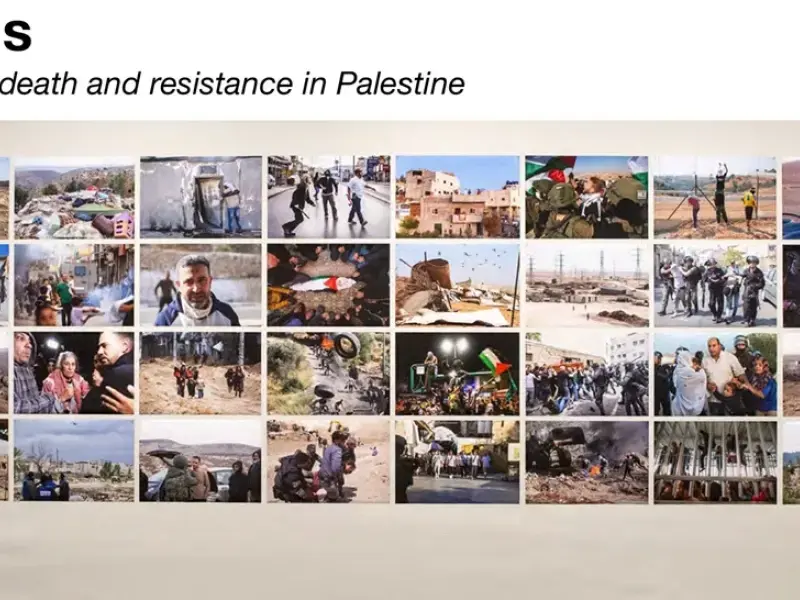 Pietro Masturzo e la mostra Documenting life, death and resistance in Palestine
