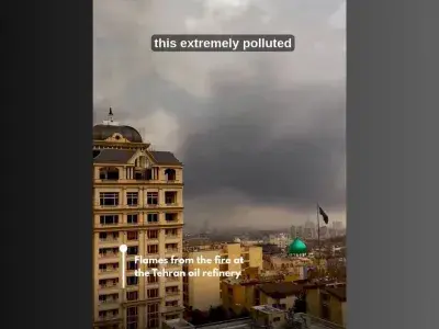 Il cielo nero di Teheran: diario di una città che respira fumo e paura