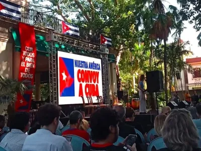 Il Convoglio “Nuestra America” arriva a Cuba