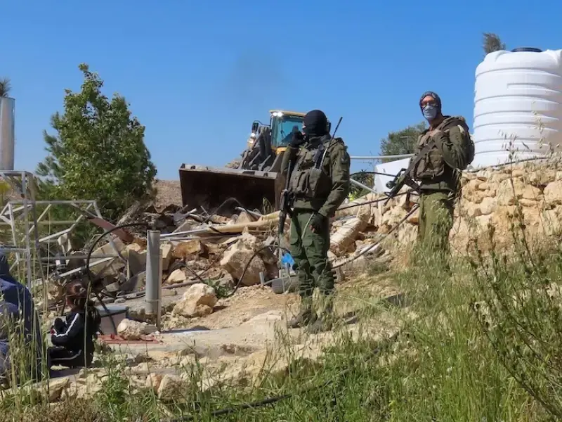 I palestinesi del Masafer Yatta subiscono una forma di violenza ogni due giorni da 15 anni