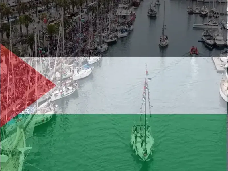 La Global Sumud Flotilla salpata alla volta di Gaza