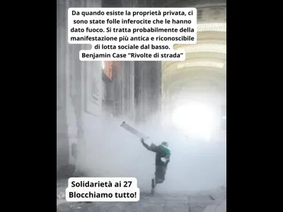 Benjamin Case Rivolte di strada, Rivolte e resistenza