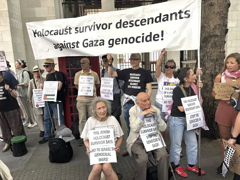 Londra: sopravvissuti all’Olocausto contro il genocidio a Gaza