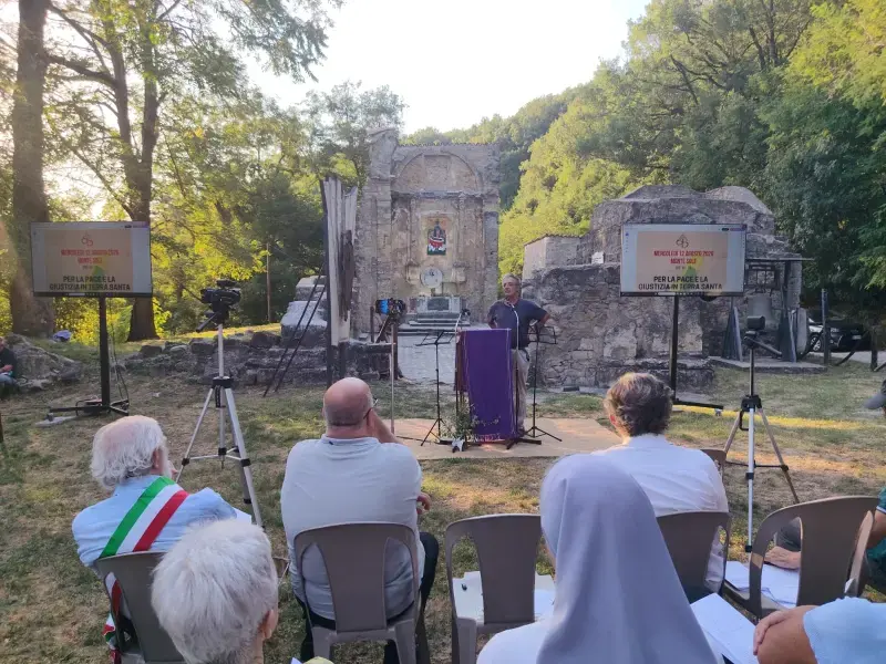 Veglia di preghiera per la pace e la giustizia in Terra Santa