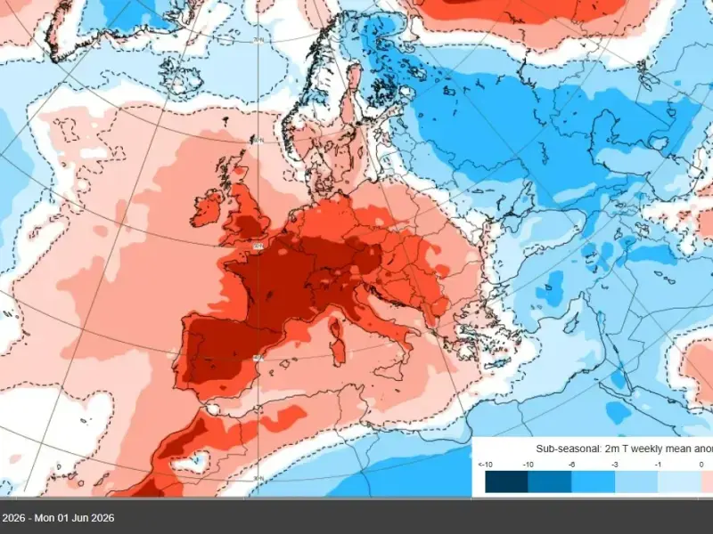 Un’ondata di calore epocale