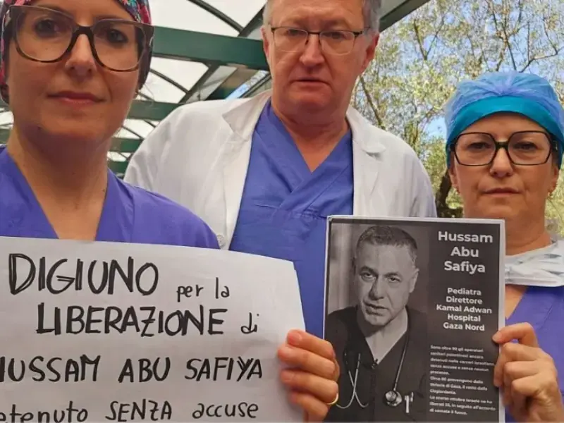 SALVATE IL DOTT. HUSSAM ABU SAFIYA. PRIMA CHE SIA TROPPO TARDI.
