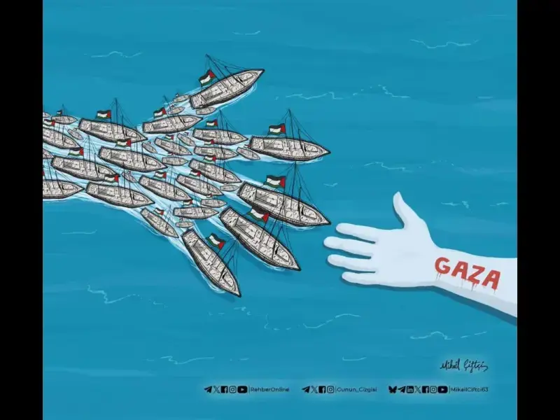 La flotilla intercettata da Israele, presidi in tutta Italia