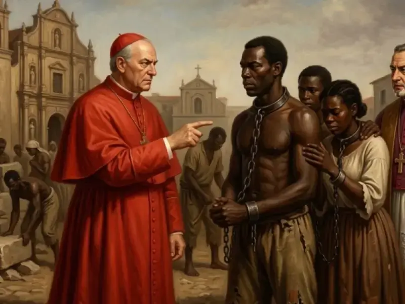Schiavitù: il mea culpa storico di Leone XIV