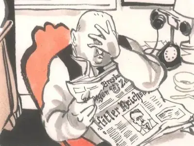 Un quadro espressionista, una lezione politica e morale