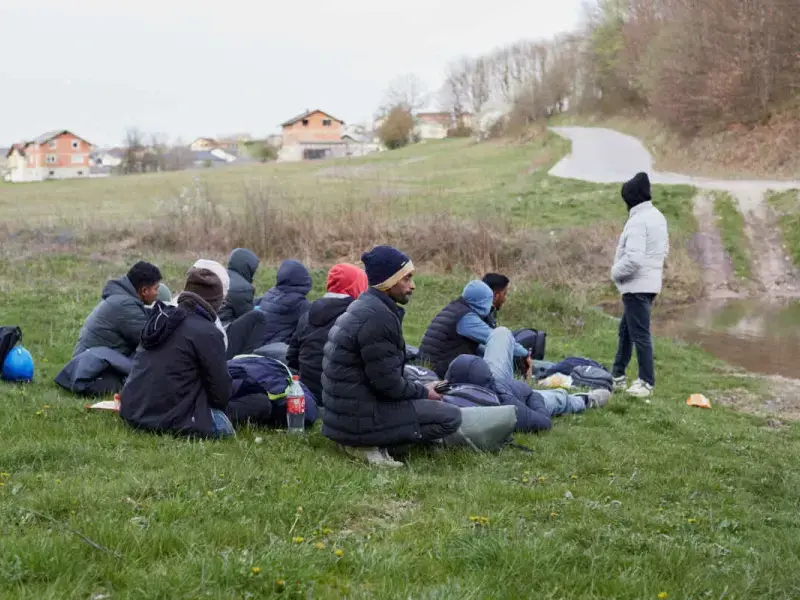 Il “gioco” della rotta balcanica è ancora sporco. Una cronaca dalla frontiera tra Bosnia e Croazia