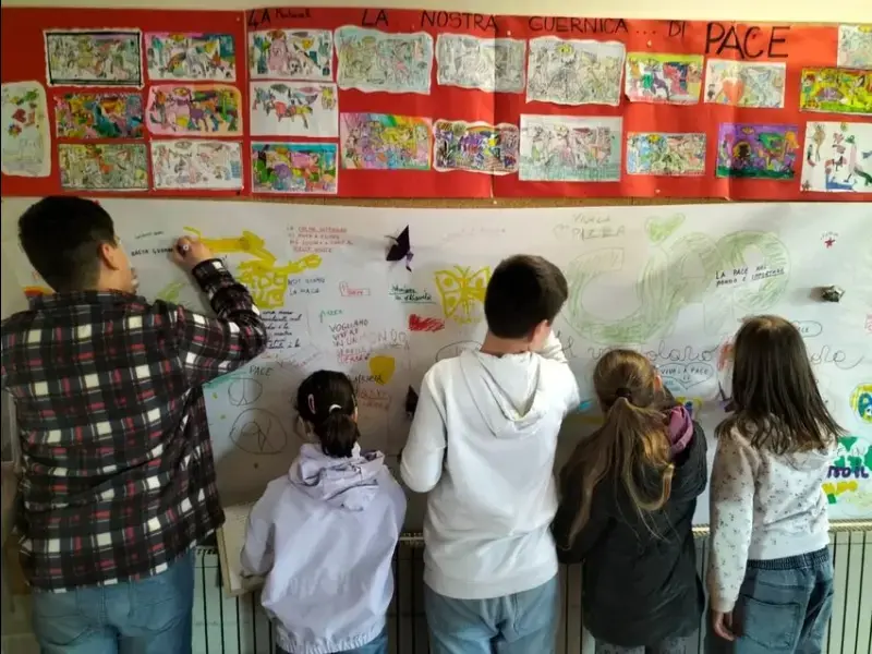 A San Casciano a scuola si semina pace
