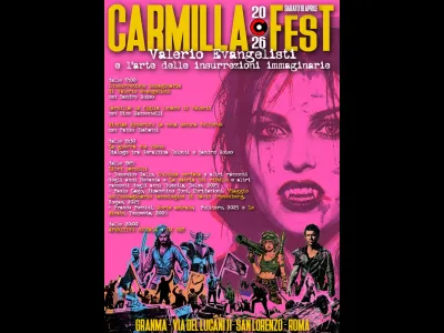 Carmillafest 2026: il programma, dove e a che ora