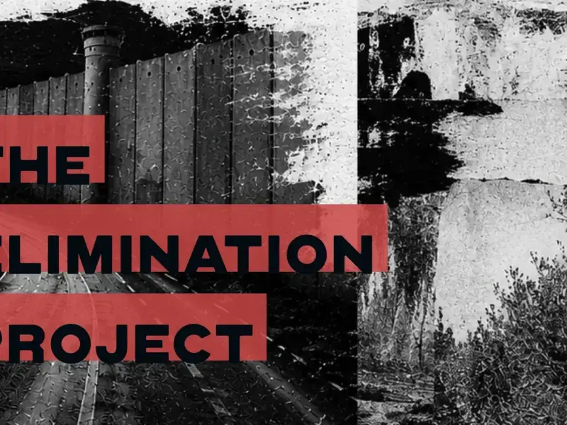 La logica di eliminazione di Israele che sta distruggendo le condizioni della vita palestinese