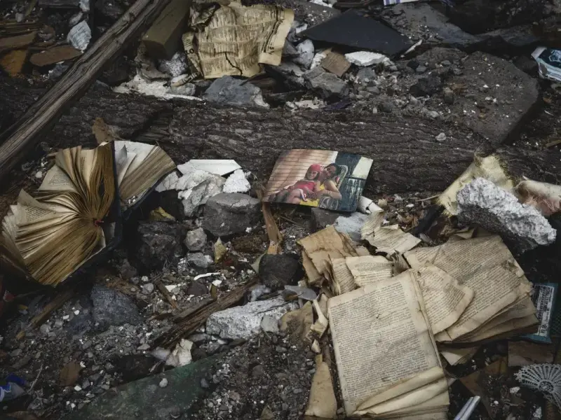 Le case editrici e le tipografie ucraine sono diventate uno degli obiettivi più colpiti dall’esercito russo