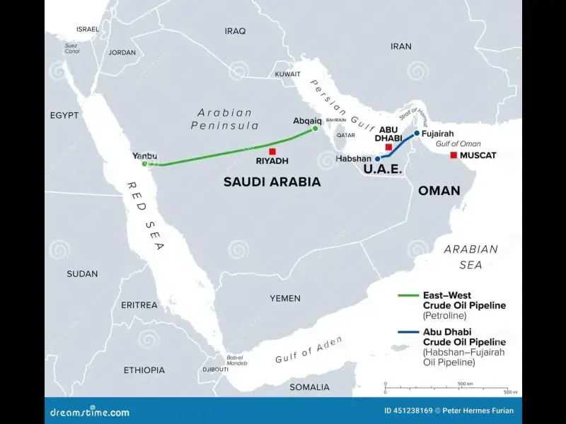 Hormuz bloccato, le petromonarchie lavorano a rotte alternative