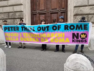 Anticristo, Palantir, difesa e affari: la visita di Thiel a Roma è un problema democratico