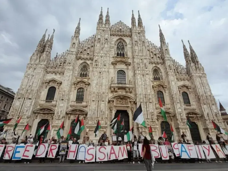 L’Amaca di Michele Serra – LA COLPA DI FARE IL MEDICO A GAZA.